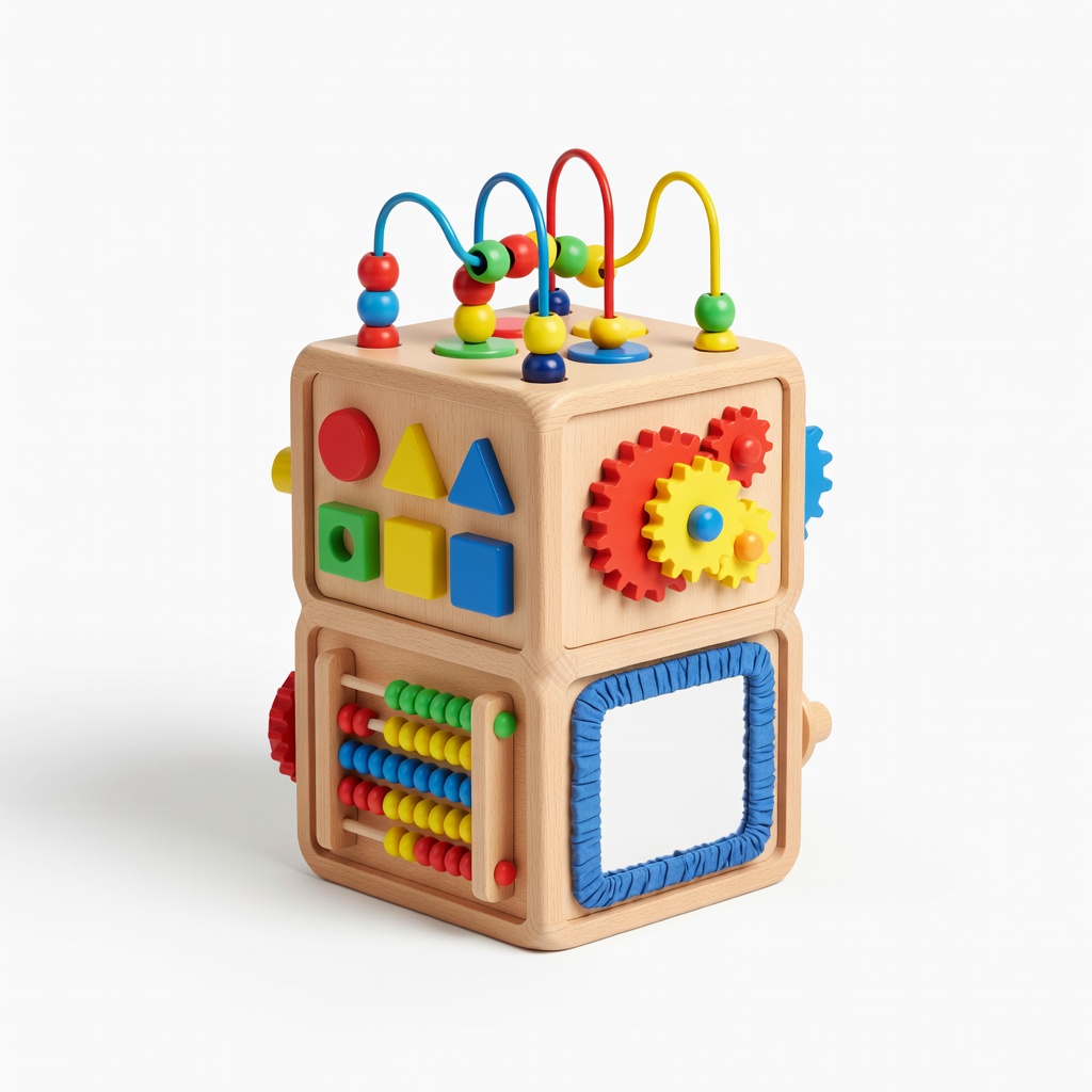 Toysery 6-in-1 Baby Activity Cube