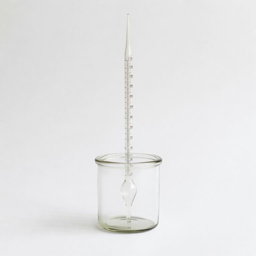 Triple Scale Hydrometer and Test Jar