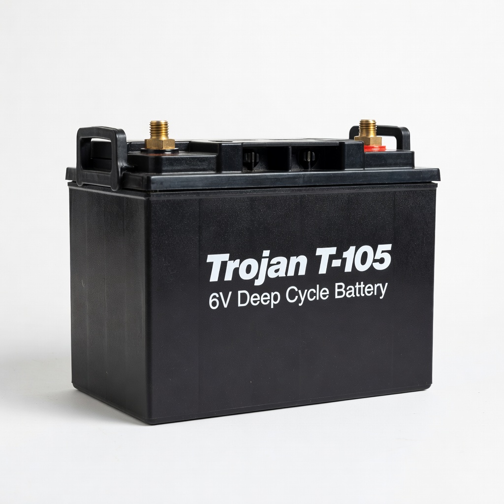 Trojan T-105 6V Deep Cycle Battery