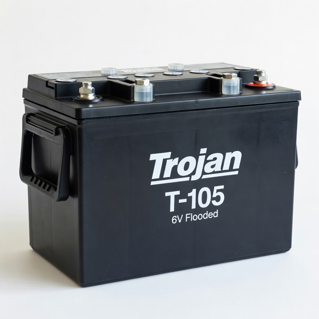 Trojan T-105 6V Flooded Golf Cart Battery