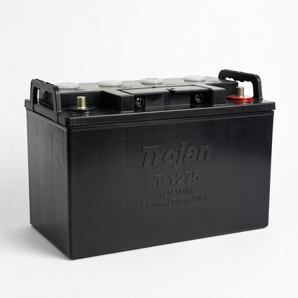 Trojan T-1275 12V 90Ah Flooded Deep Cycle Battery