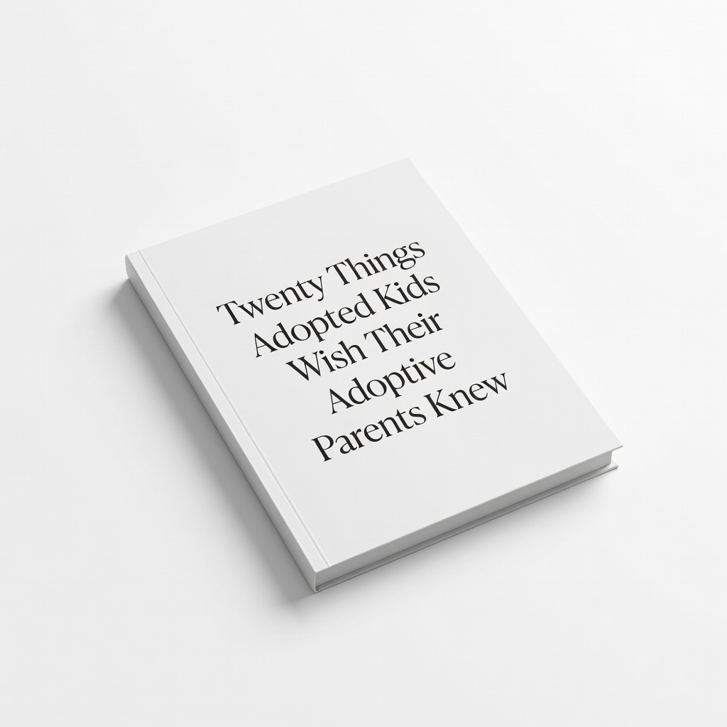 Twenty Things Adopted Kids Wish Their Adoptive Parents Knew