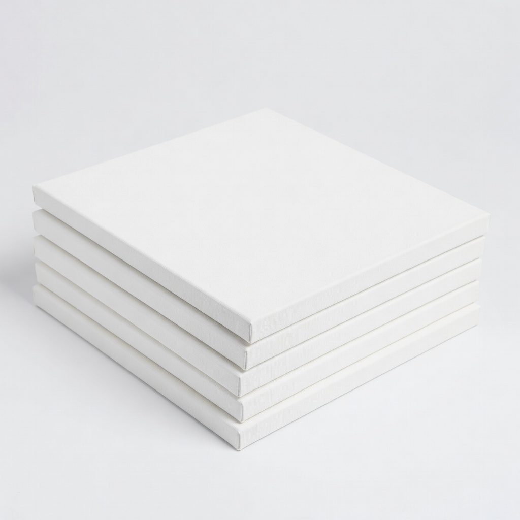 U.S. Art Supply 24 Pack Canvas Panels 8x10"