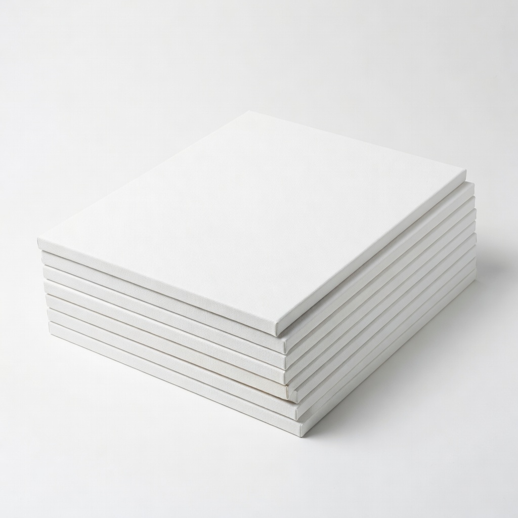 U.S. Art Supply 24 Pack of 8x10" Canvas Panels