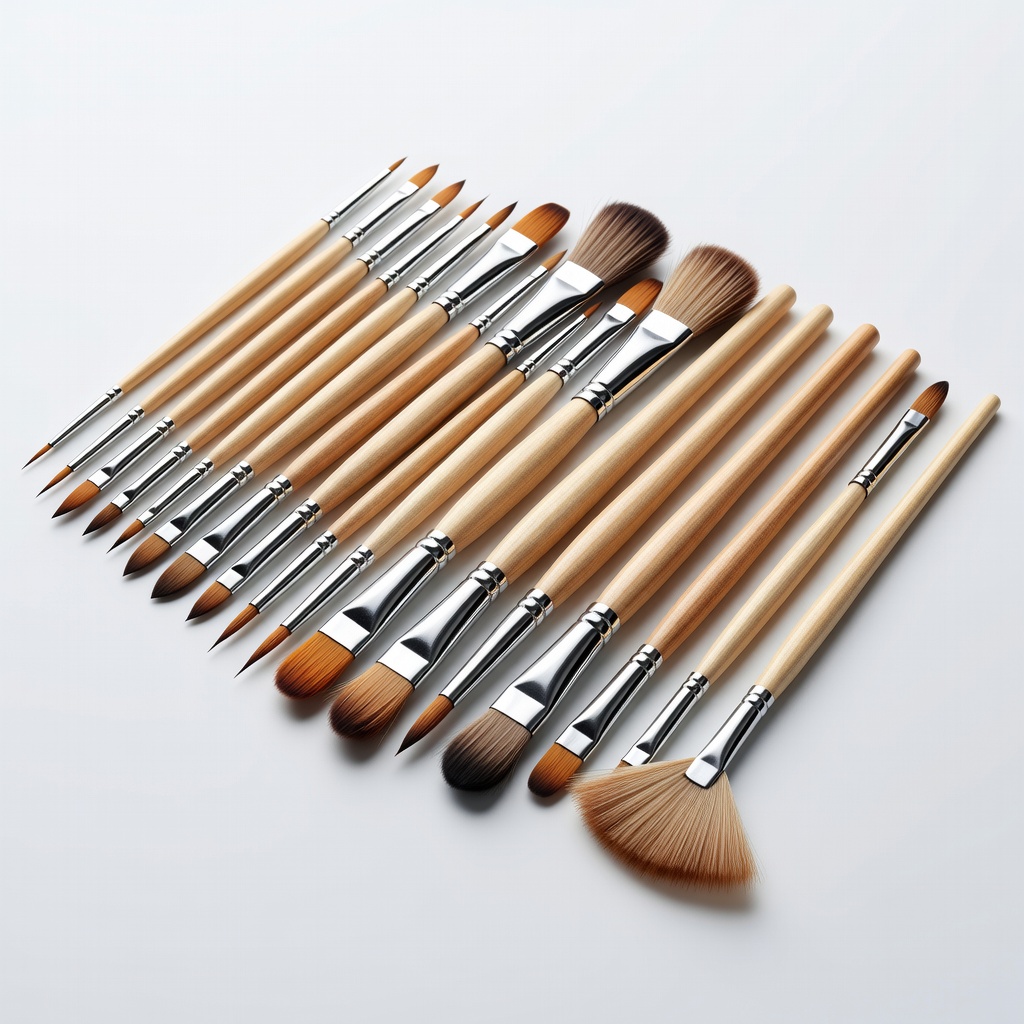 U.S. Art Supply 24 Piece Artist Brush Set