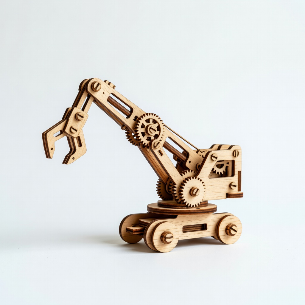 Ugears Mechanical Model Kit - Woodcracker