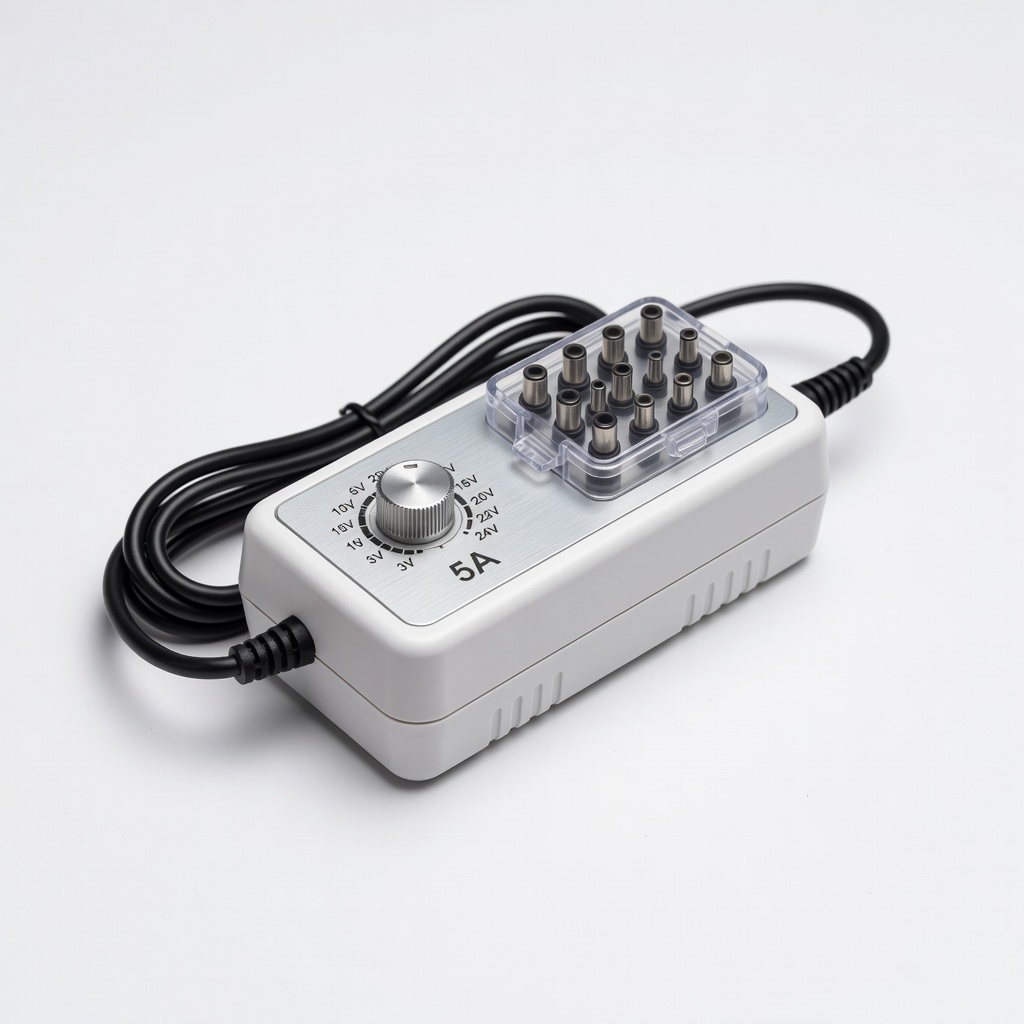 Universal AC/DC Adapter Adjustable 3V-24V 5A