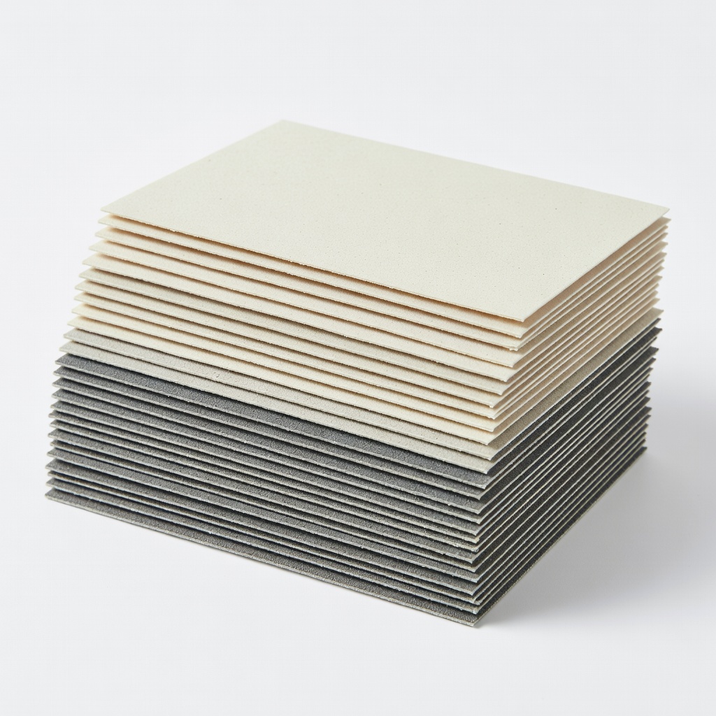 uxcell Wet Dry Sandpaper Assortment 100-3000 Grit (50 Sheets)