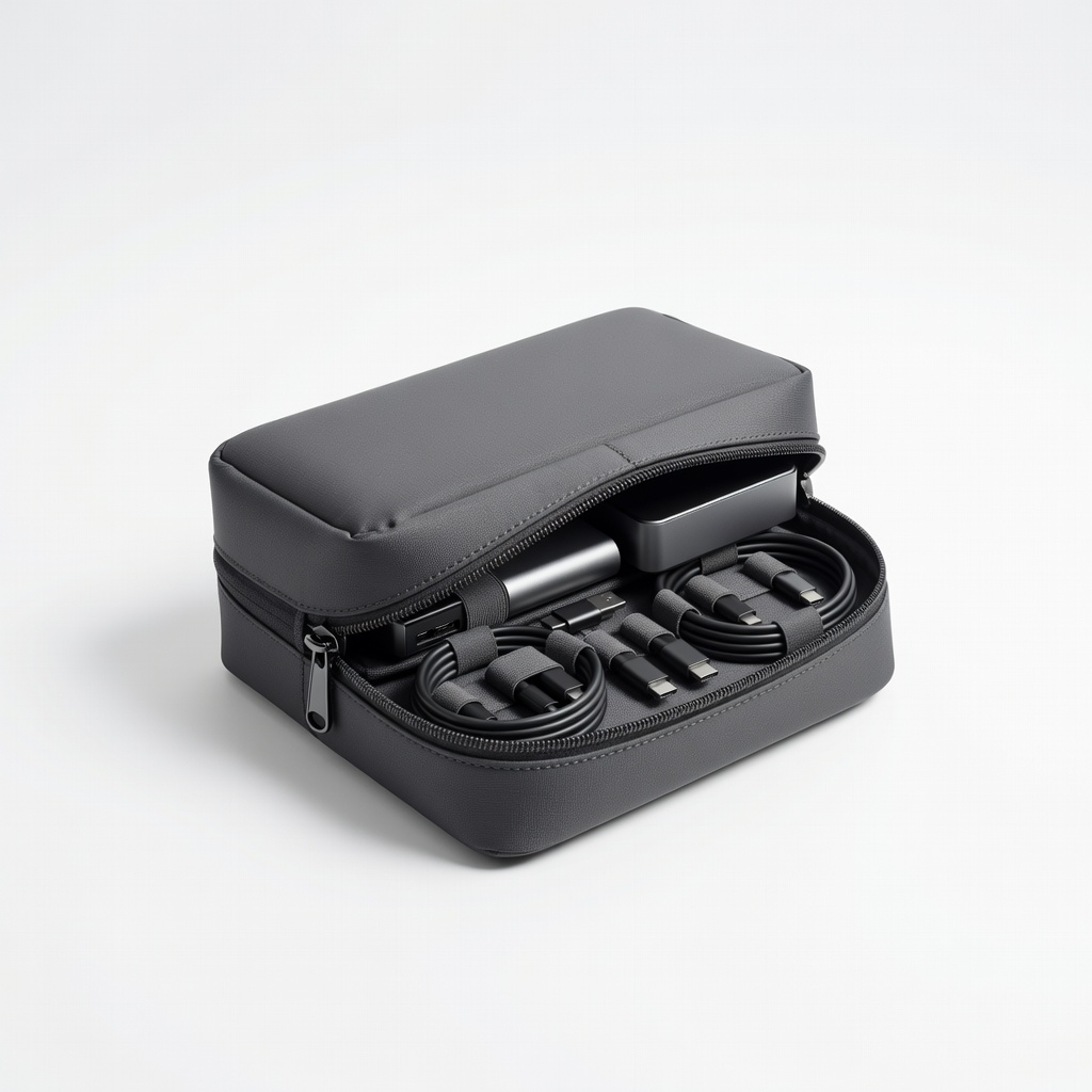 VAGKX Travel Cable Organizer Bag