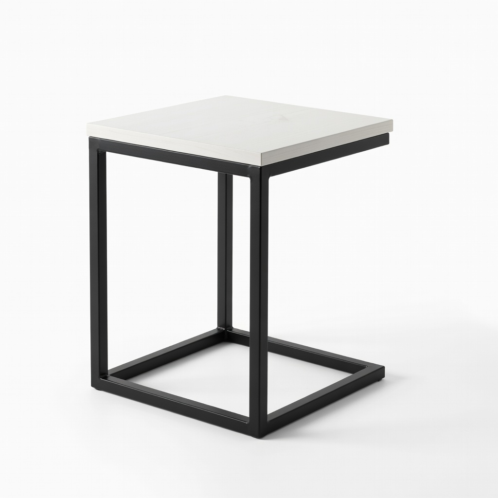 VASAGLE Side Table Industrial C Table