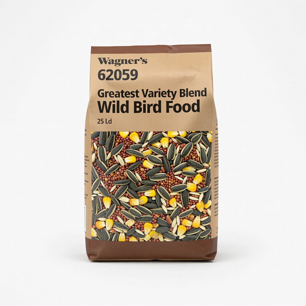 Wagner's 62059 Greatest Variety Blend Wild Bird Food, 25-Pound Bag