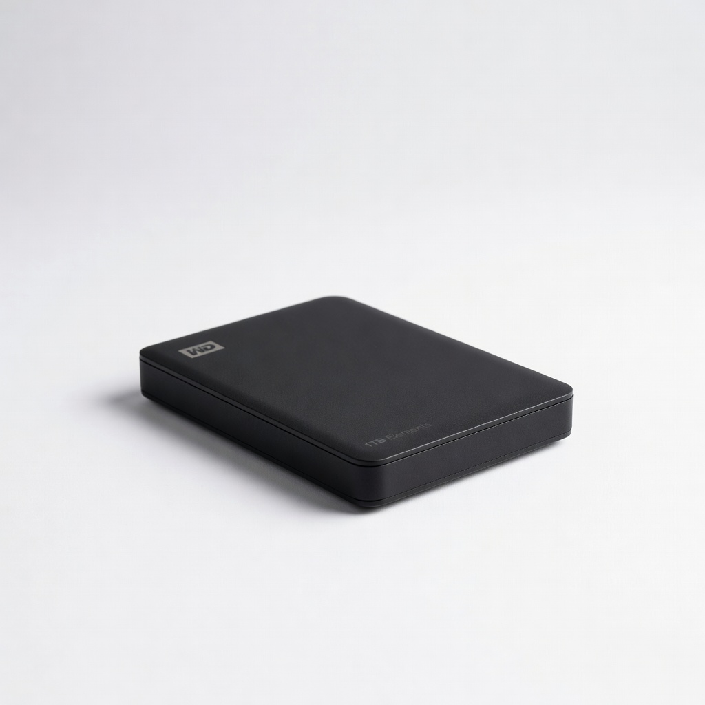 WD 1TB Elements Portable External Hard Drive