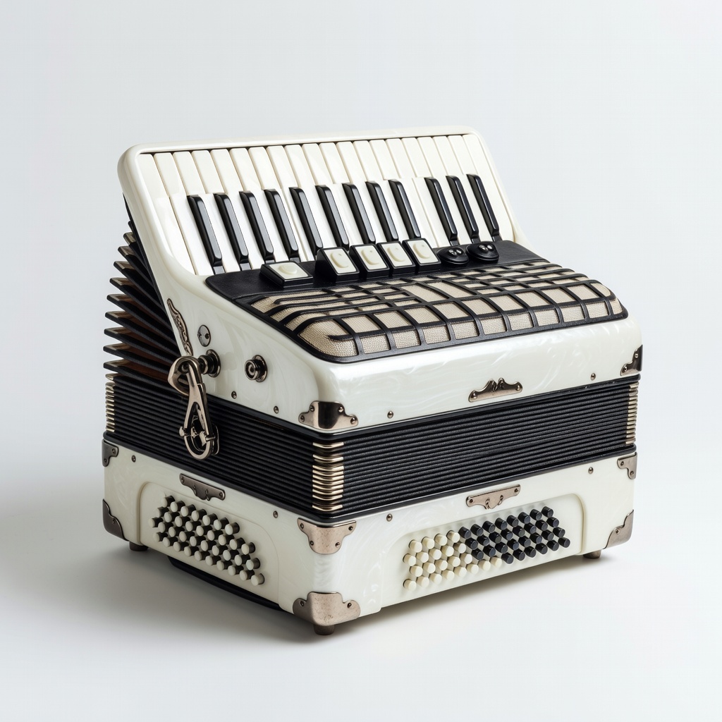 Weltmeister 370 Khrom 4-Row Chromatic Button Accordion