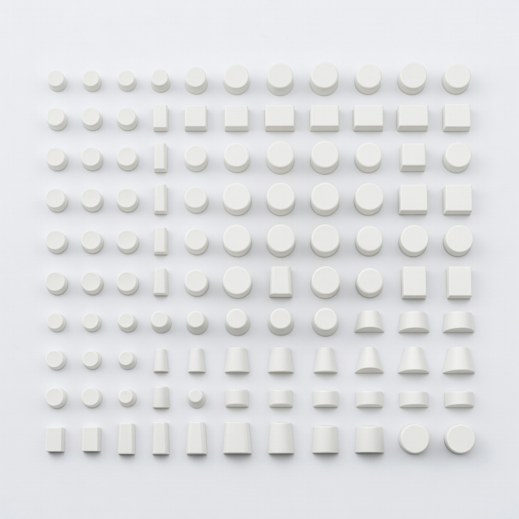 WEMATE 128 Pcs Furniture Rubber Feet