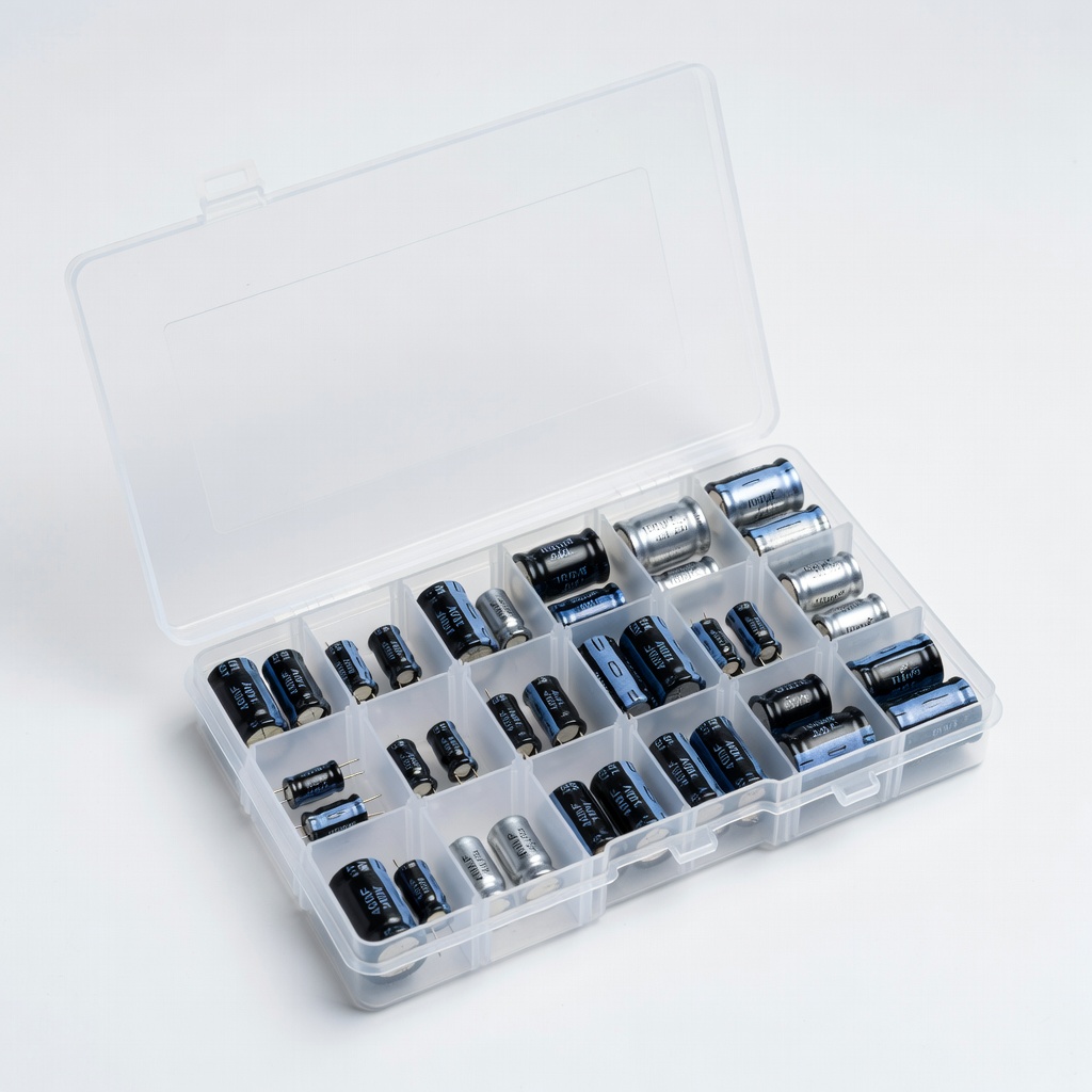 WEMATE 400 Piece Electrolytic Capacitors Kit