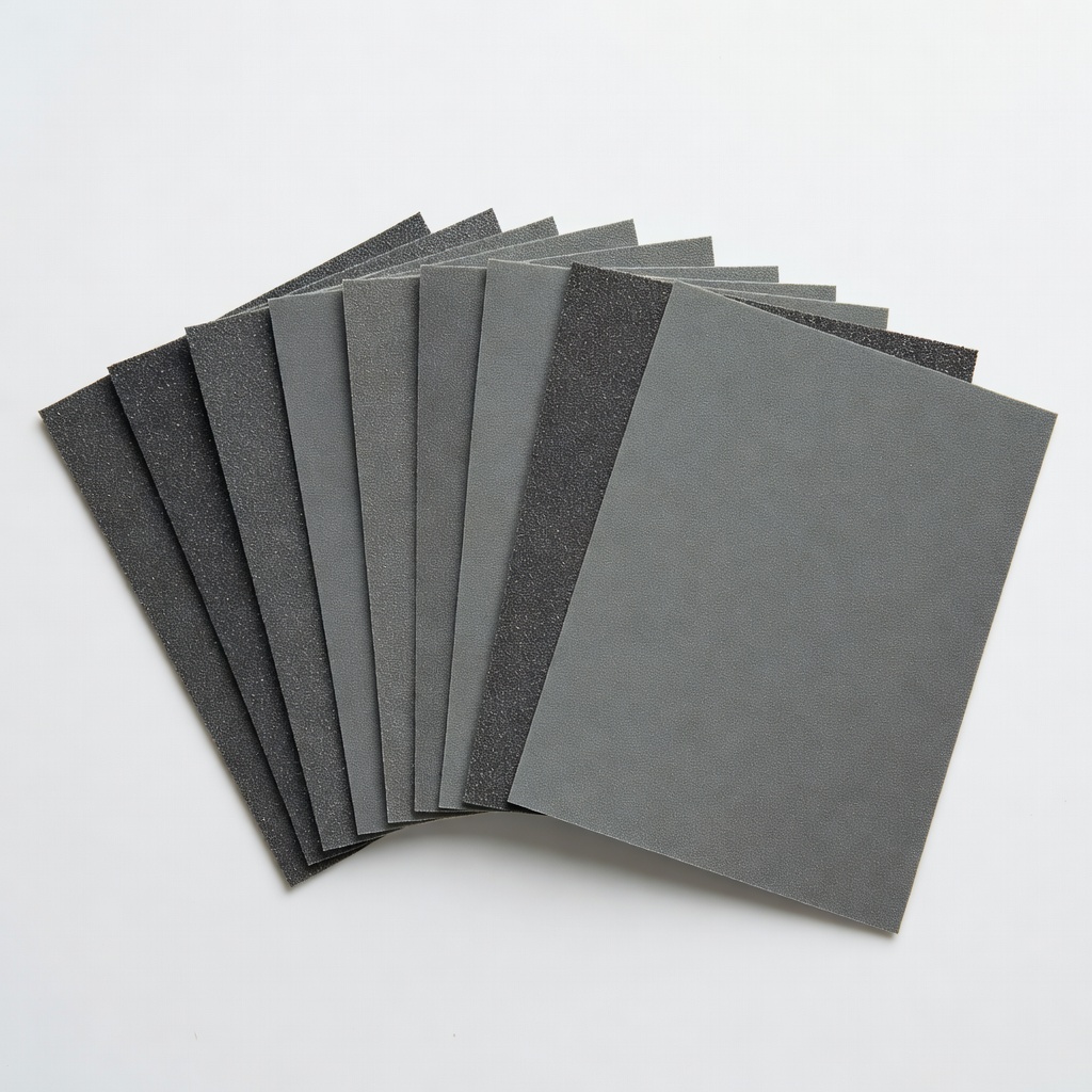 Wet/Dry Sandpaper Assortment 12 Sheets