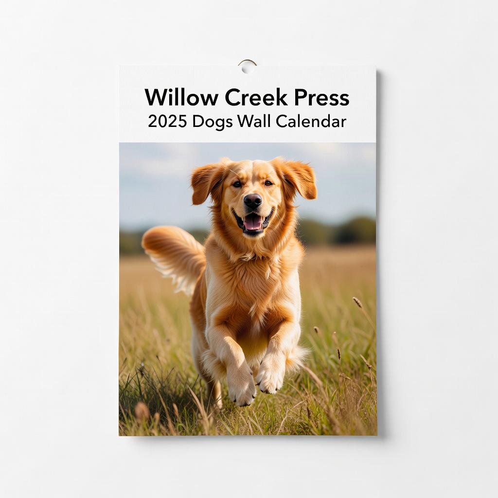Willow Creek Press 2025 Dogs Wall Calendar