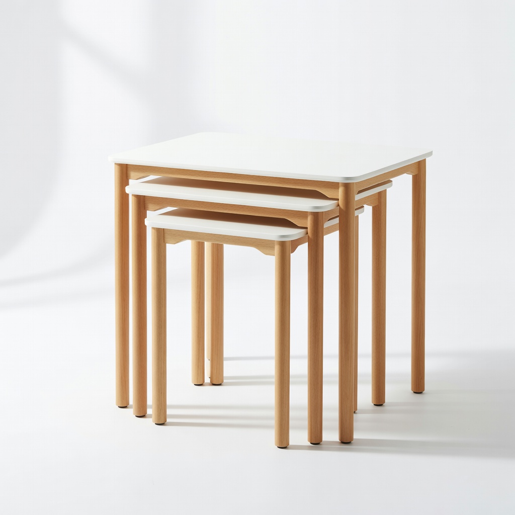 Yaheetech 3 Piece Nesting Tables