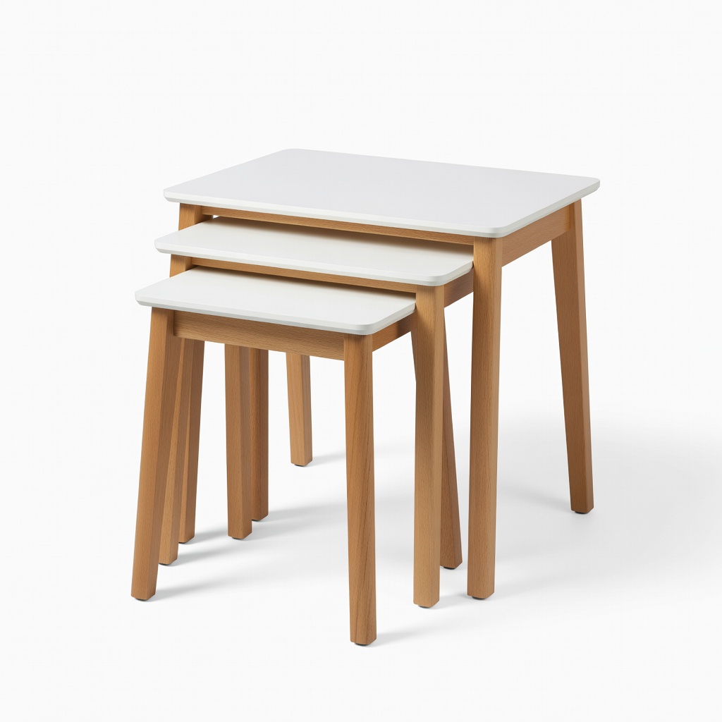 Yaheetech 3 Piece Nesting Tables Set