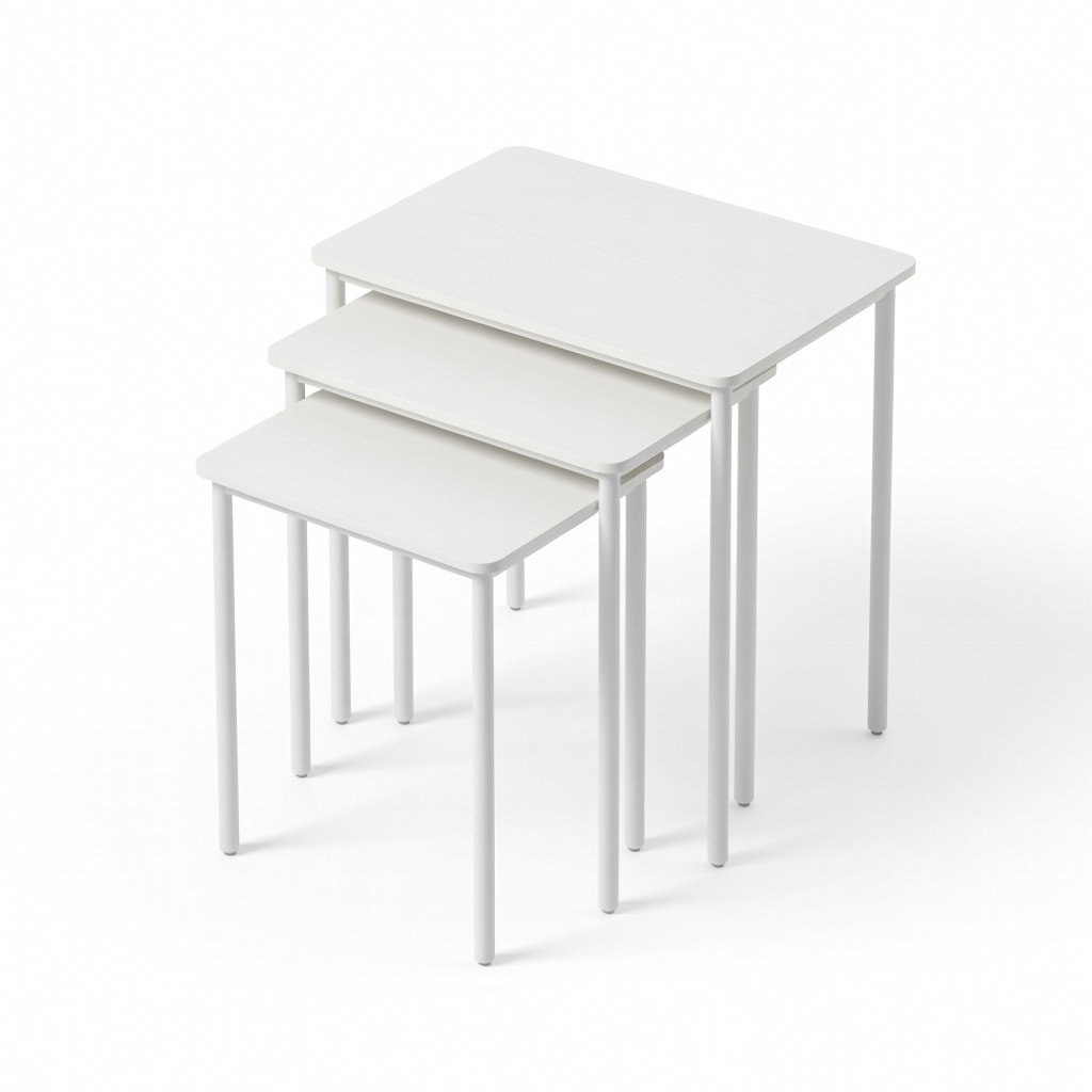 YAHEETECH 3 Piece Nesting Tables Set