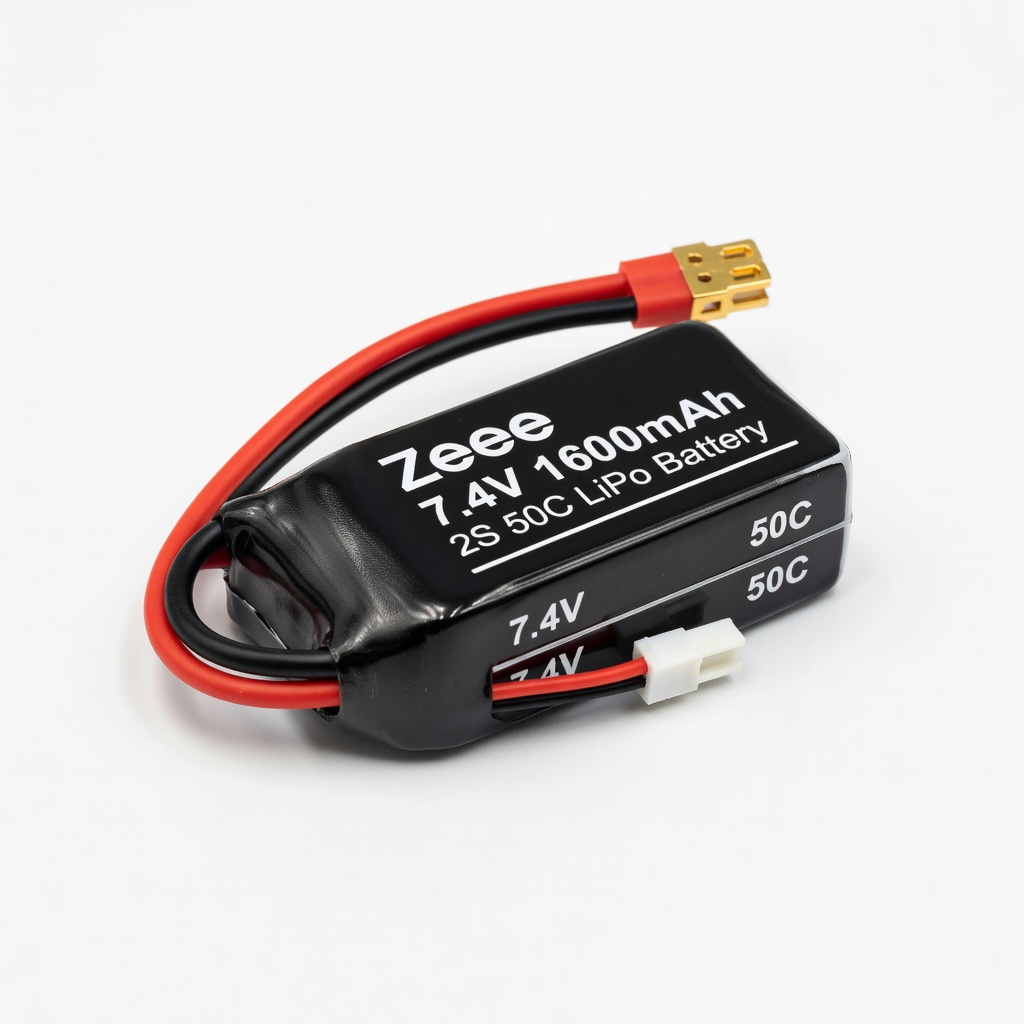 Zeee 7.4V 1600mAh 2S 50C LiPo Battery