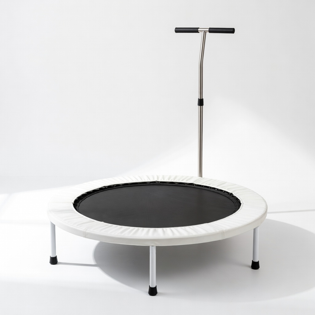 ZENOVA Fitness Trampoline with Adjustable Handle Bar, 40 Inch