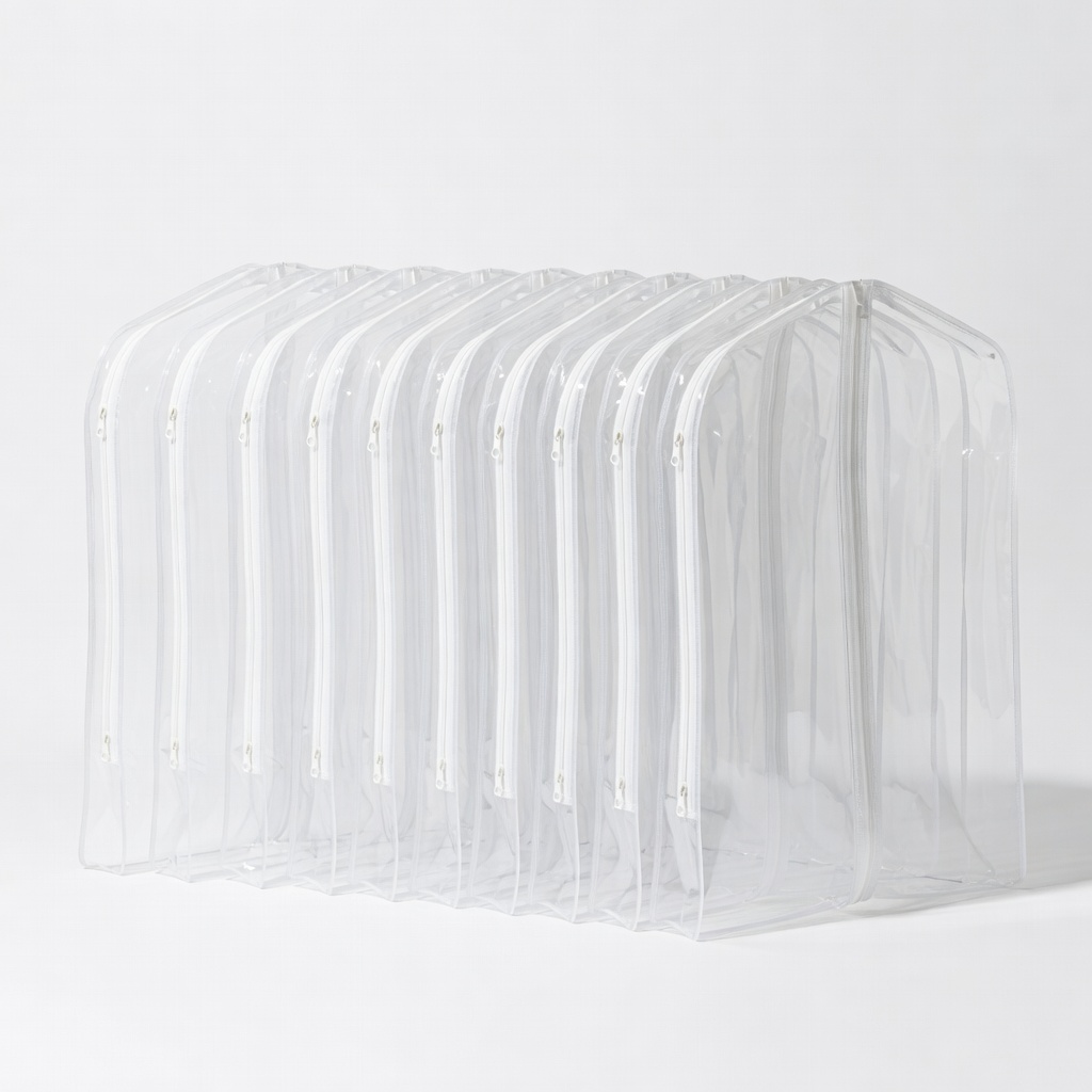 ZZ ZHANG Clear Garment Bags (10-Pack)