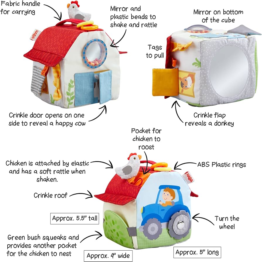 HABA Little Activity Cube