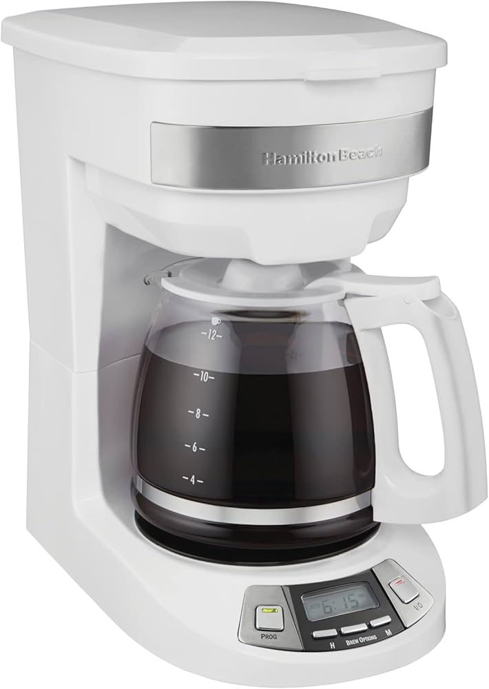 BLACK+DECKER 12-Cup Programmable Coffee Maker, Black, CM1211S