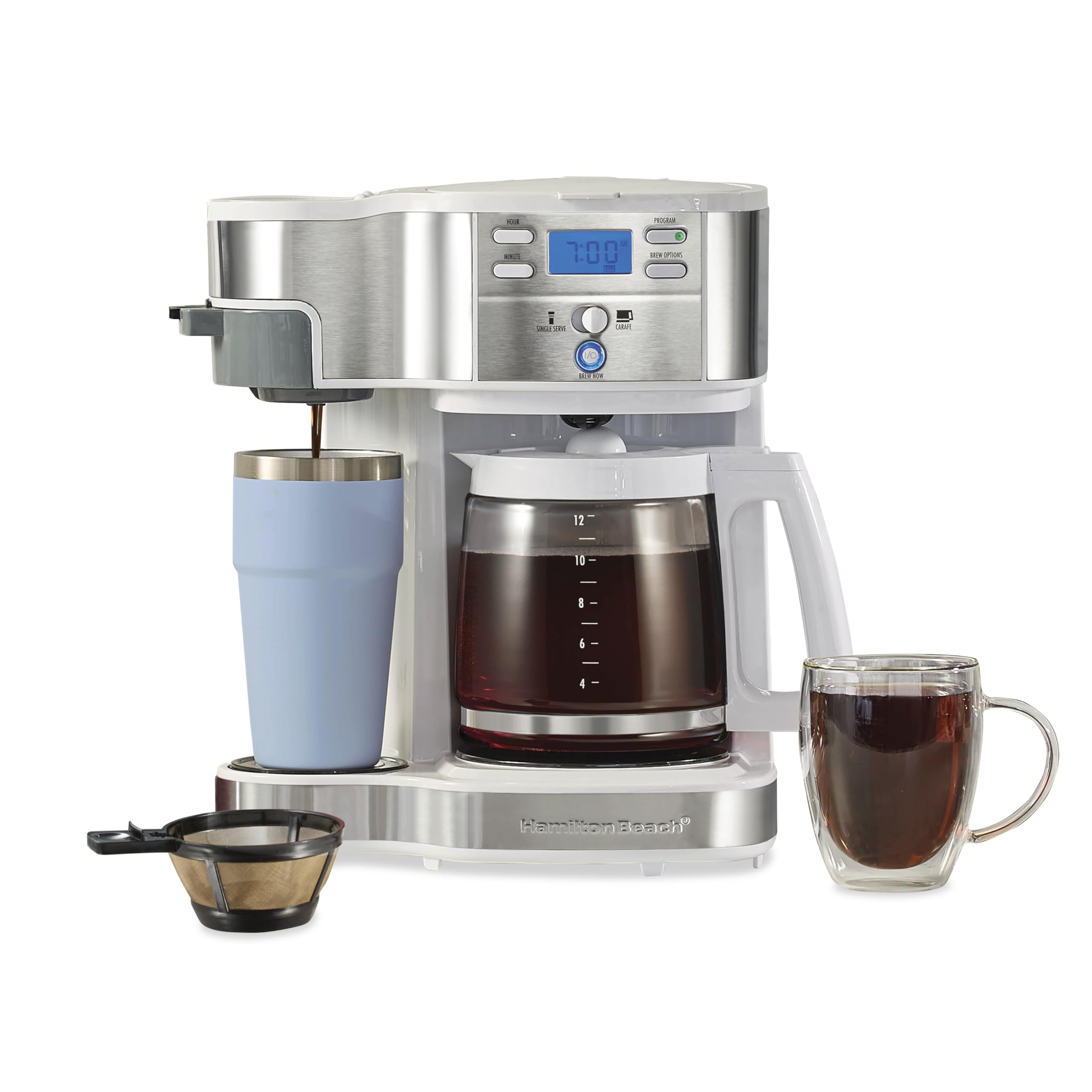 Hamilton Beach 2-Way Brewer Single-Serve