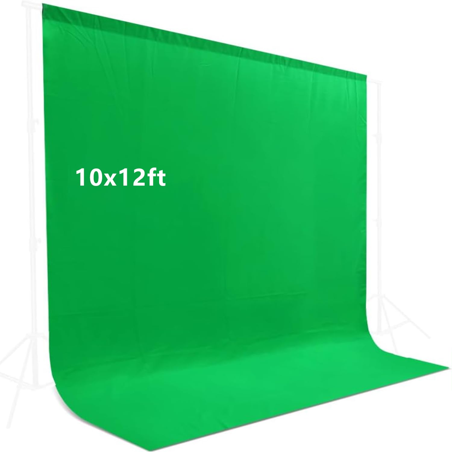HangEase 10x12ft Green Screen Backdrop