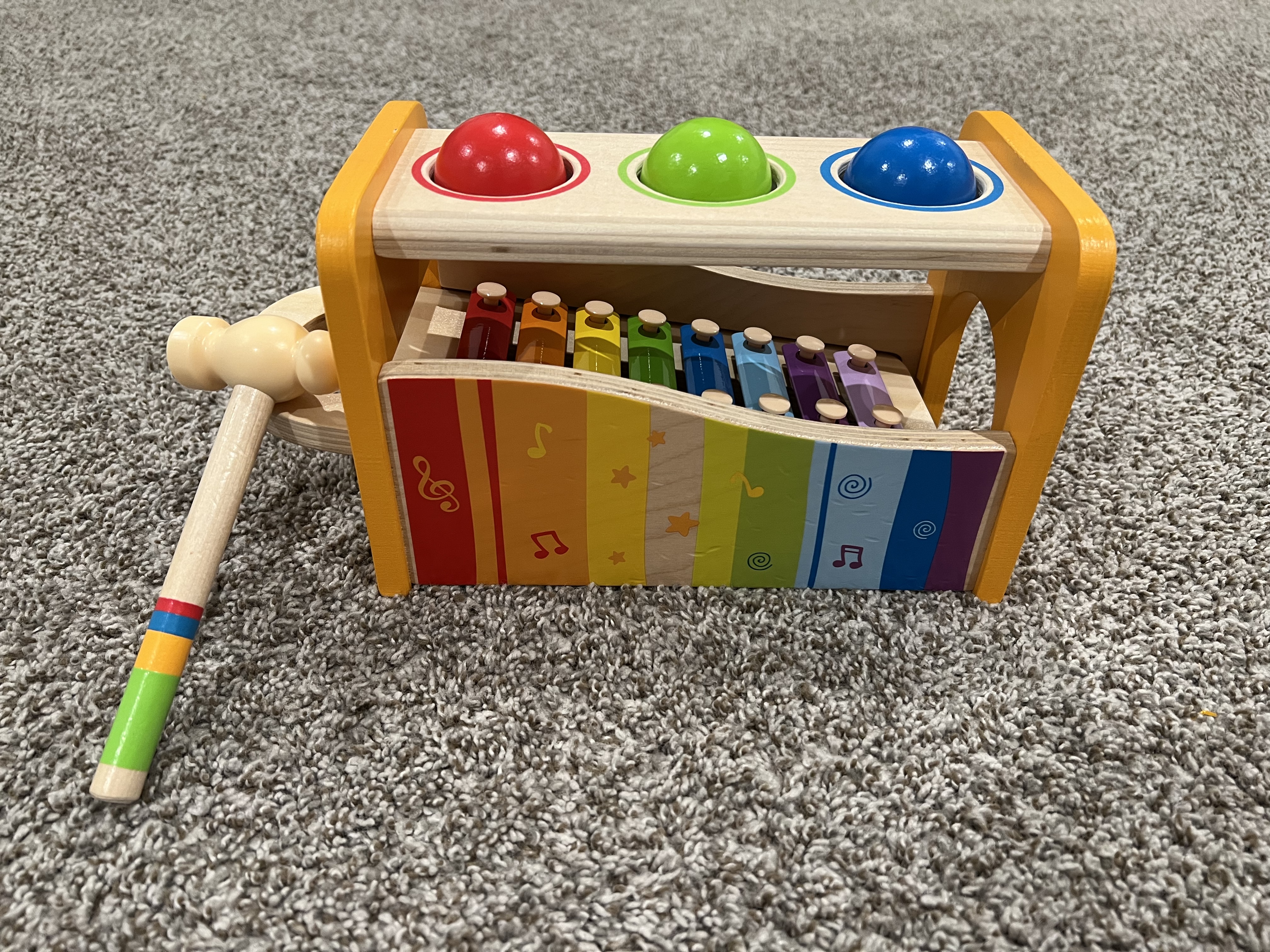 Hape Pound & Tap Bench with Xylophone