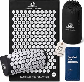 Hapid Acupressure Mat and Pillow Set