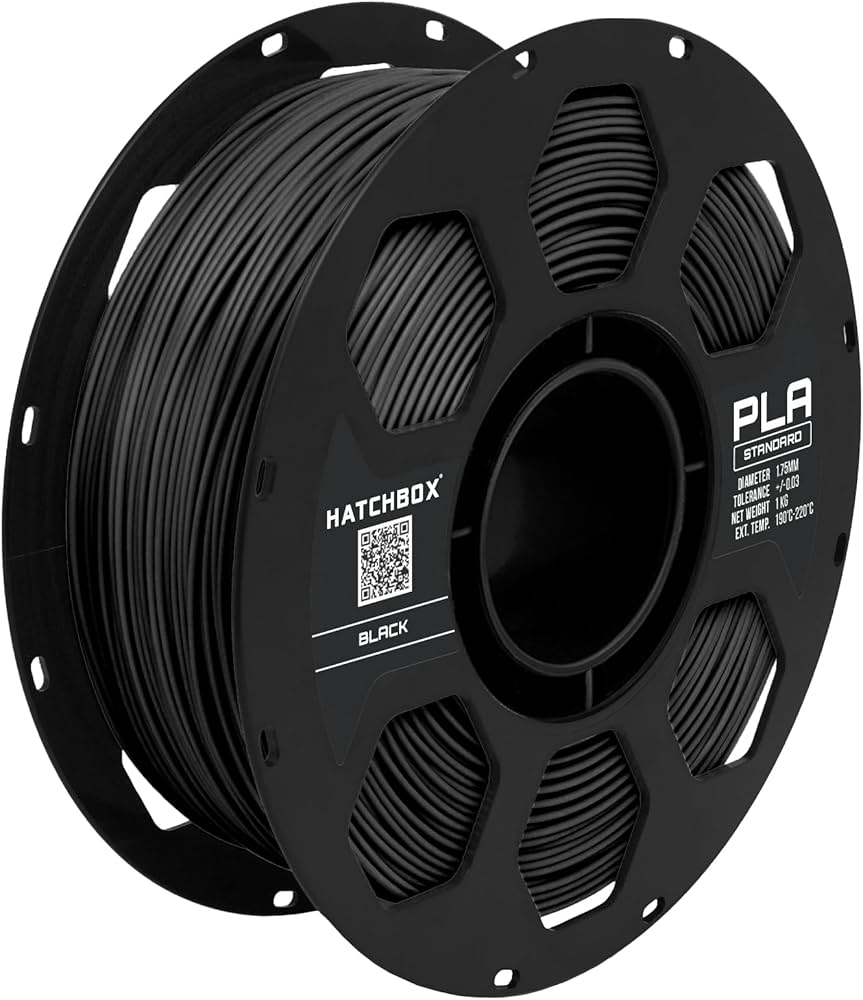 HATCHBOX PLA 1.75mm 3D Printer Filament 1KG