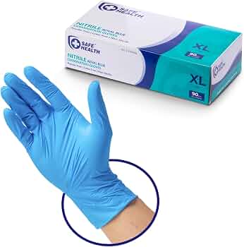 Healifty Nitrile Disposable Gloves