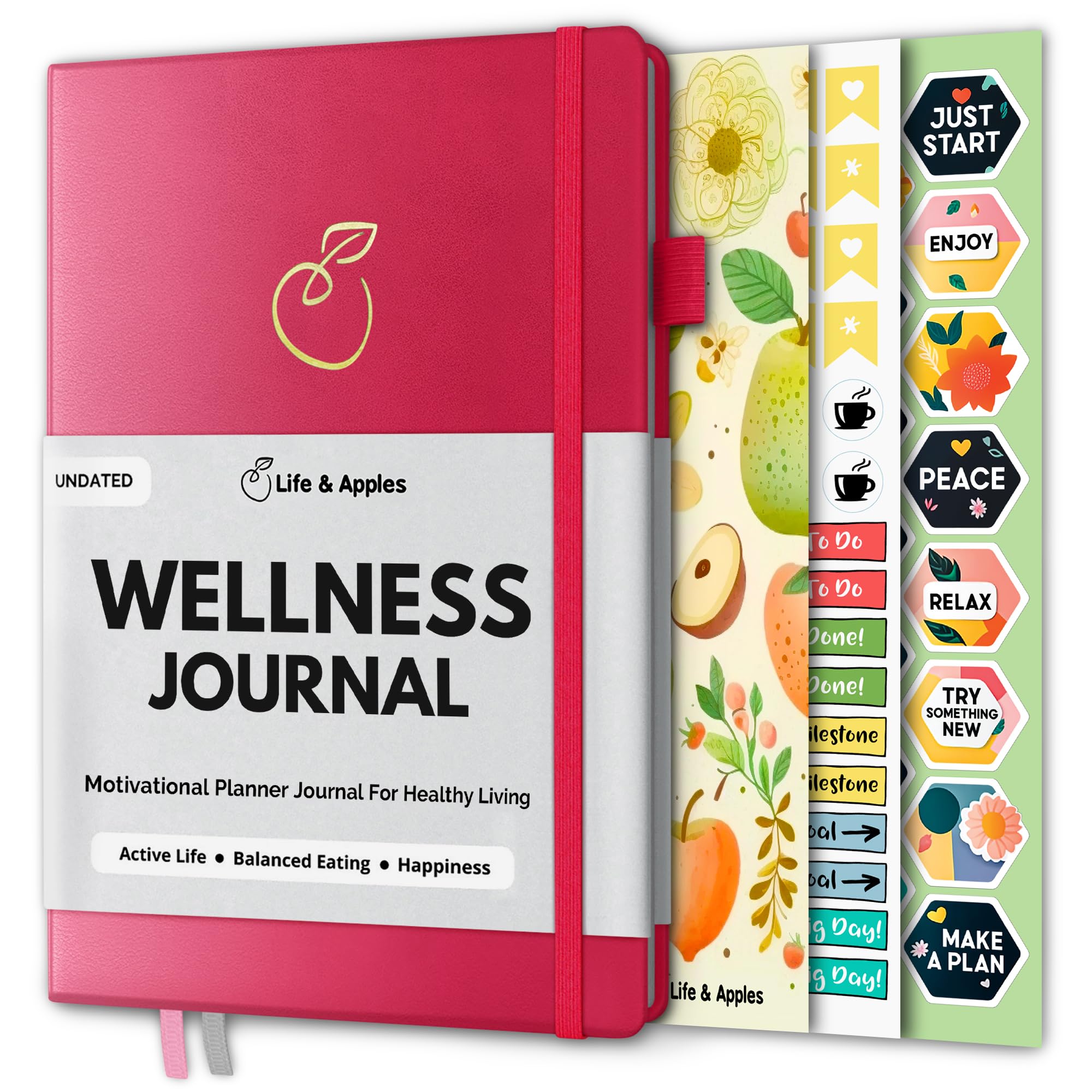 Health & Fitness Tracking Journal (Undated)