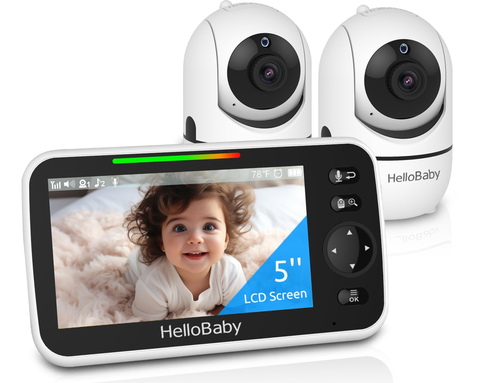 HelloBaby HB65 Baby Monitor