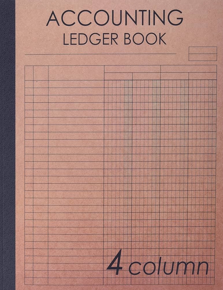 HFYGUYS Accounting Ledger Notebook (120 Pages)