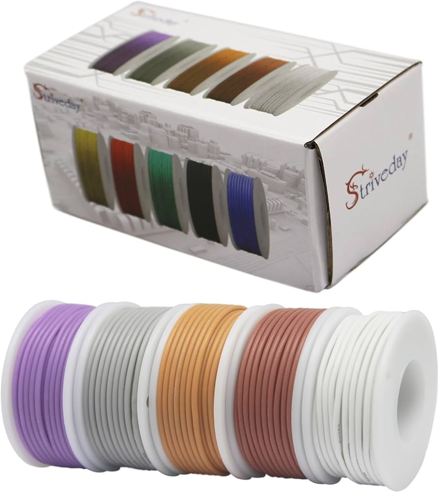 Hilitchi 24 AWG Silicone Wire Kit