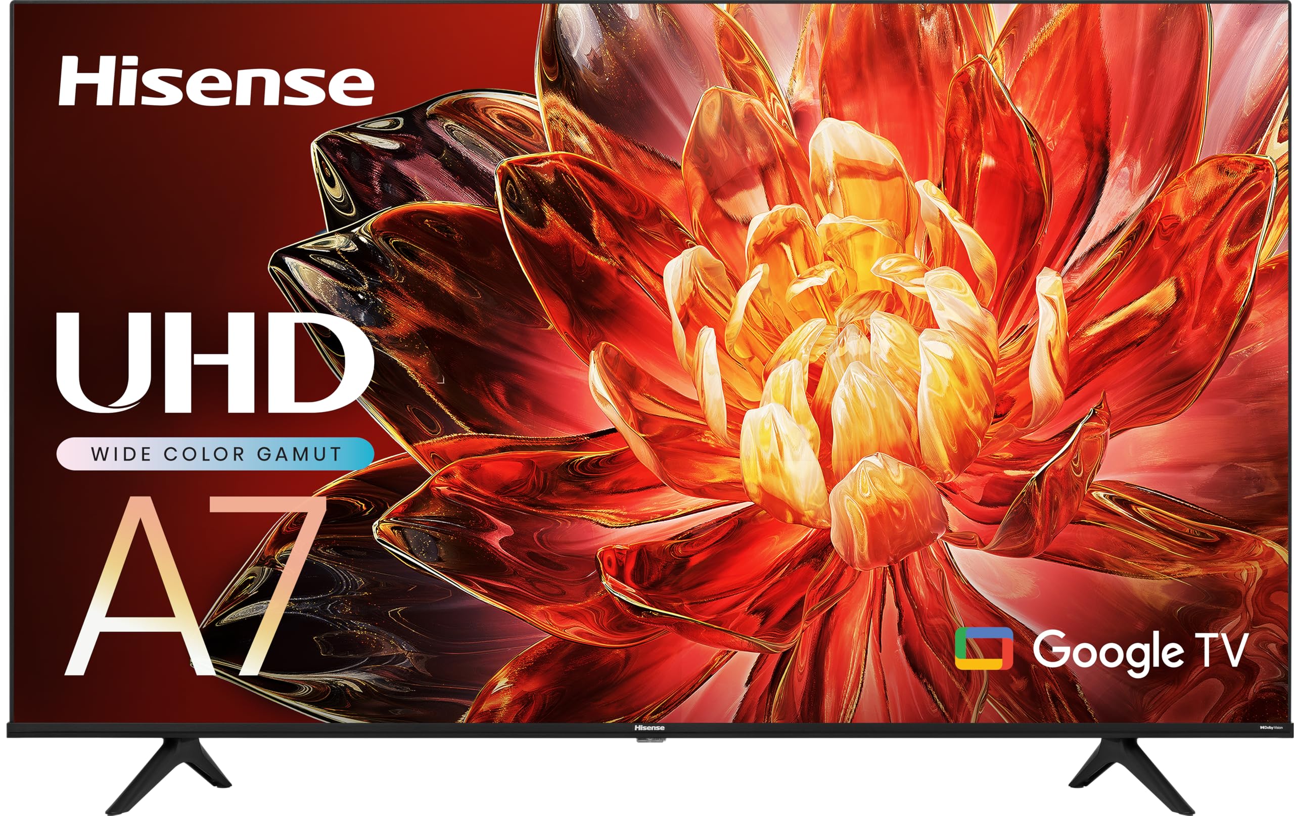 Hisense 43-inch Class U7 Series Mini-LED ULED 4K UHD Smart Google TV (43U7N, 2026 Model)