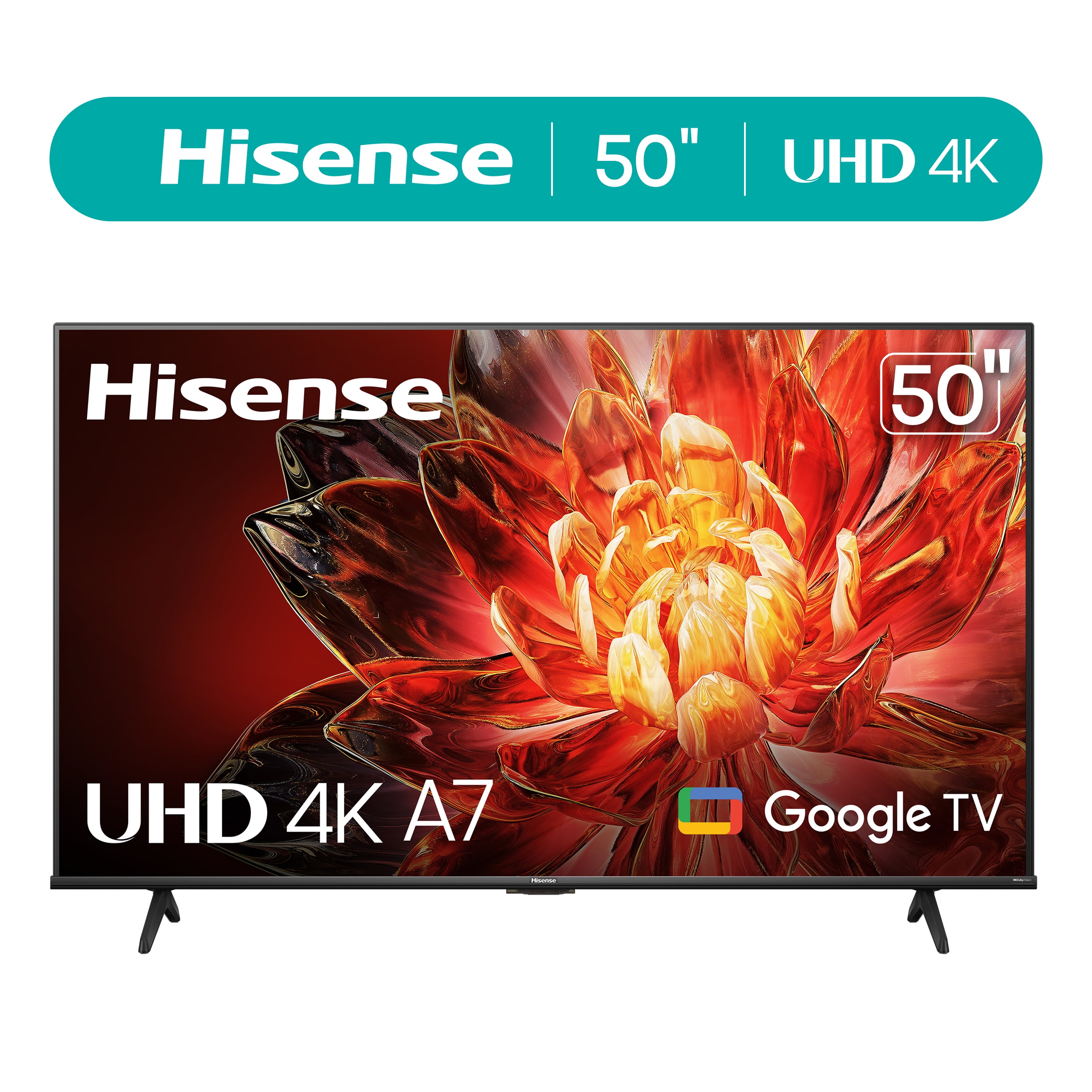 Hisense 50-inch A7 Series 4K UHD Smart TV (2026)