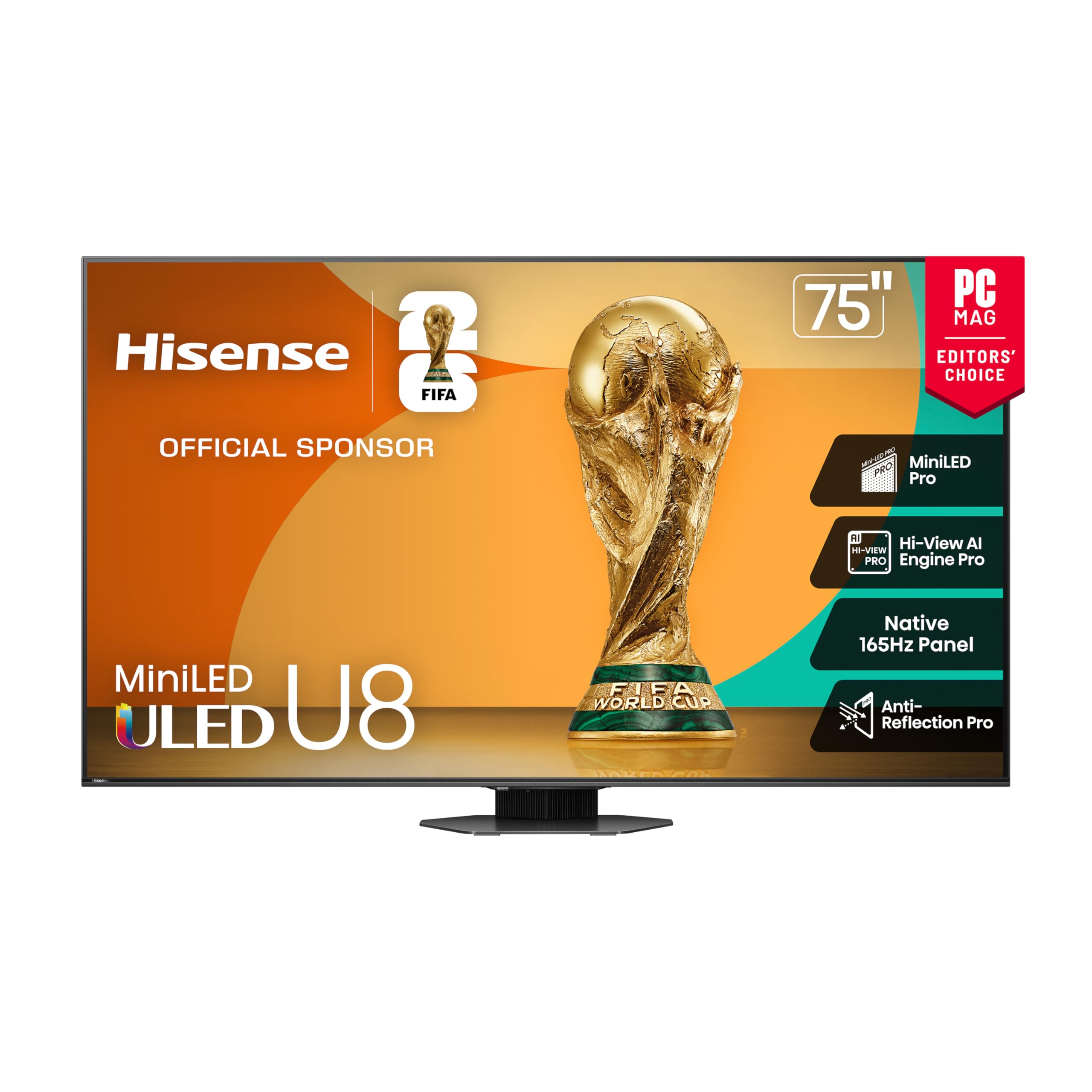 Hisense 75-inch U8QG Series QLED 4K UHD Smart Google TV (2026)
