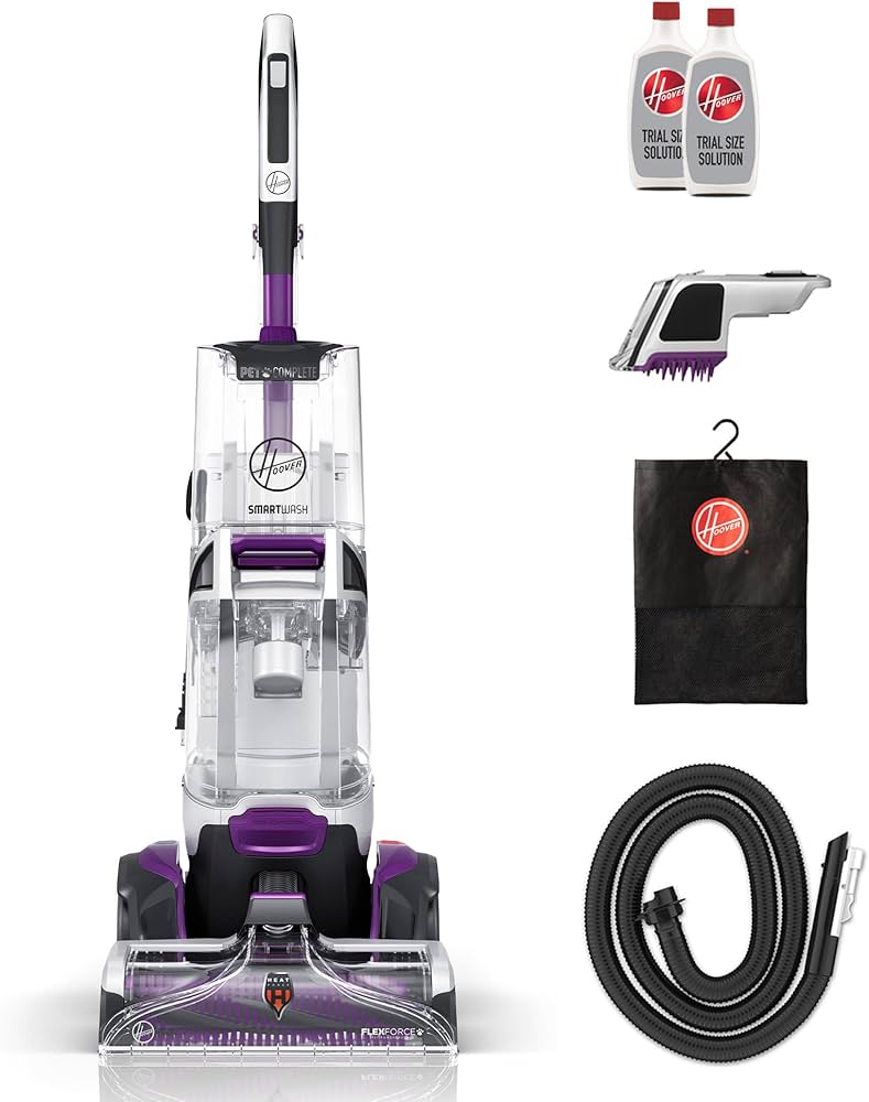Hoover SmartWash+ Automatic Carpet Cleaner Pet Complete