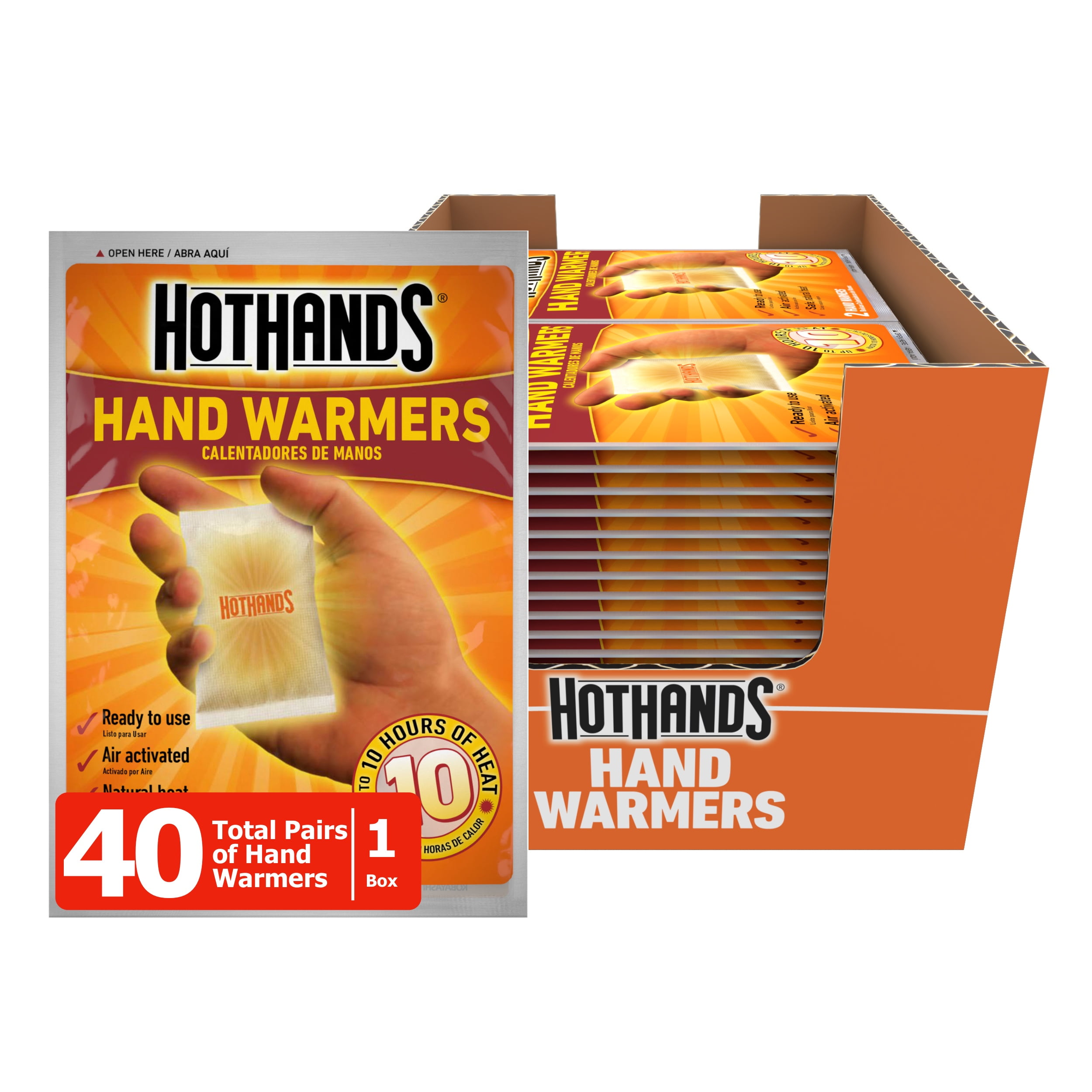 HotHands Hand Warmers, 40 Pair Value Pack