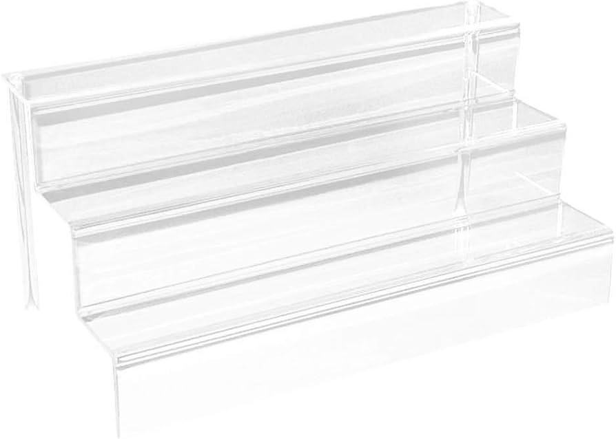 HOVOM 9-Tier Clear Acrylic Display Riser