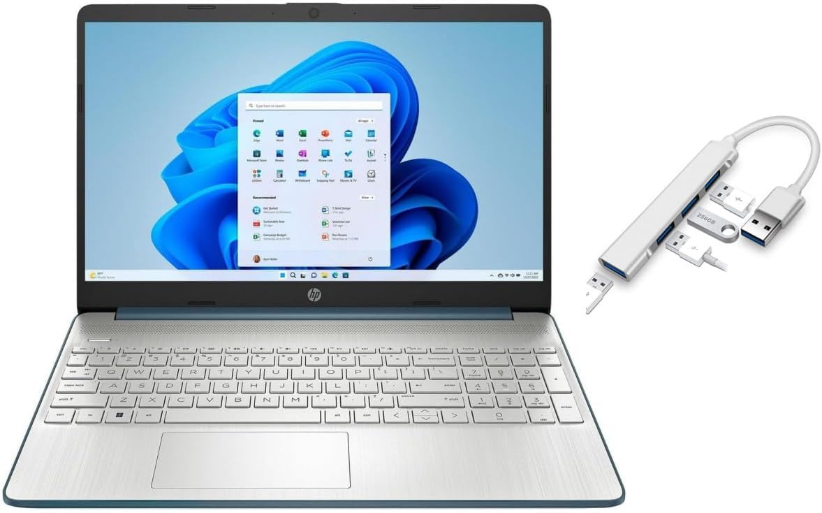 HP 15.6-inch Laptop (2025) Intel Core i5-1235U, 16GB RAM, 512GB SSD