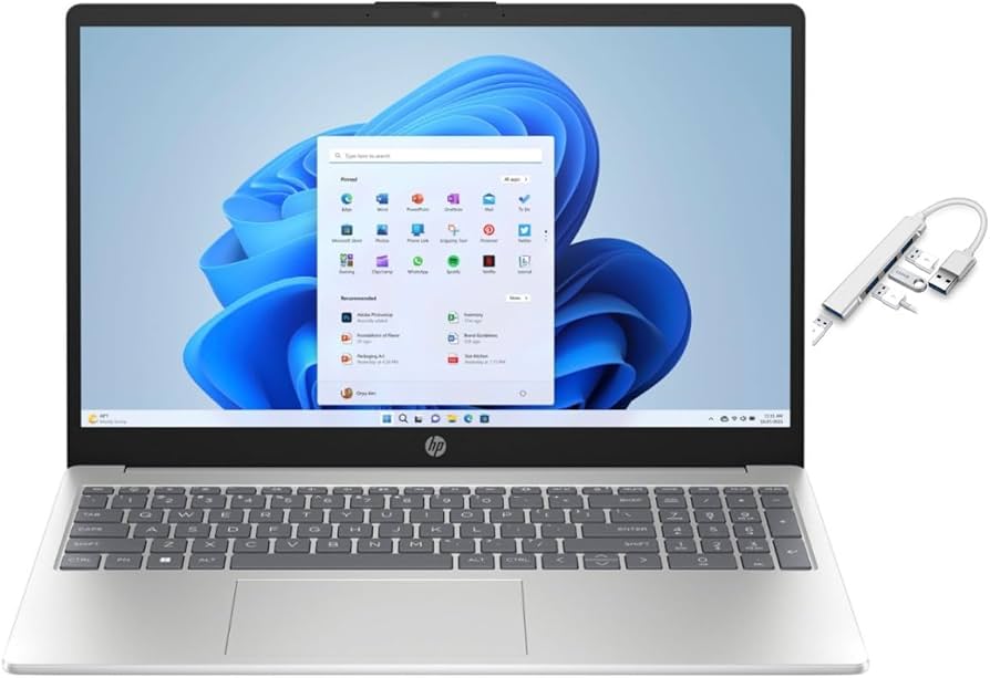 HP 15.6-inch Laptop (2026, AMD Ryzen 5 7520U, 16GB RAM, 512GB SSD)