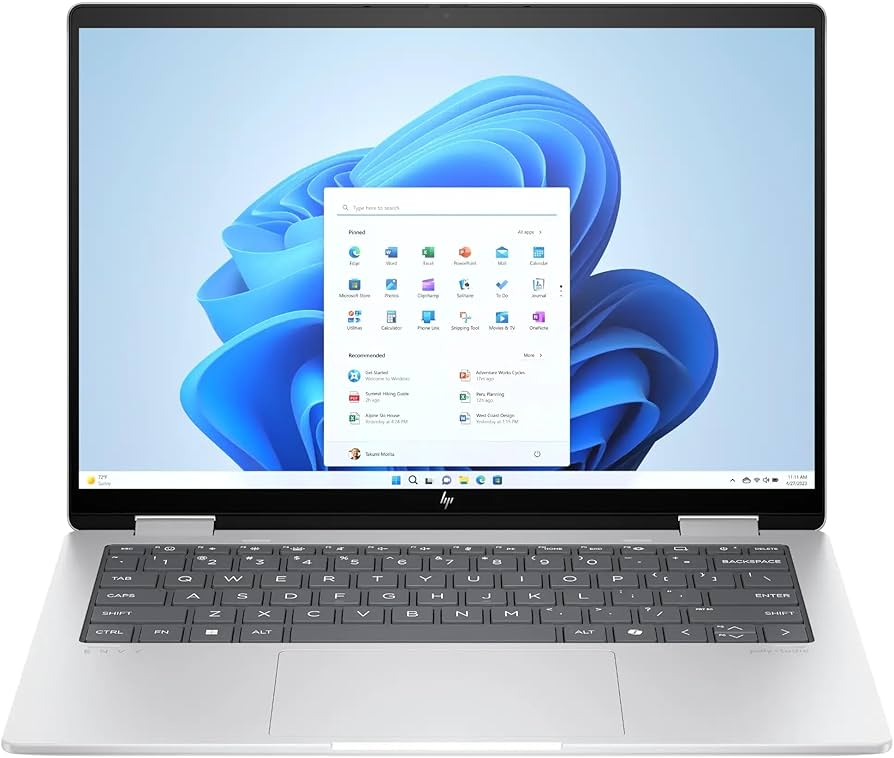 HP Envy x360 14 (AMD Ryzen 7 8840HS, 16GB RAM, 1TB SSD, 2-in-1)