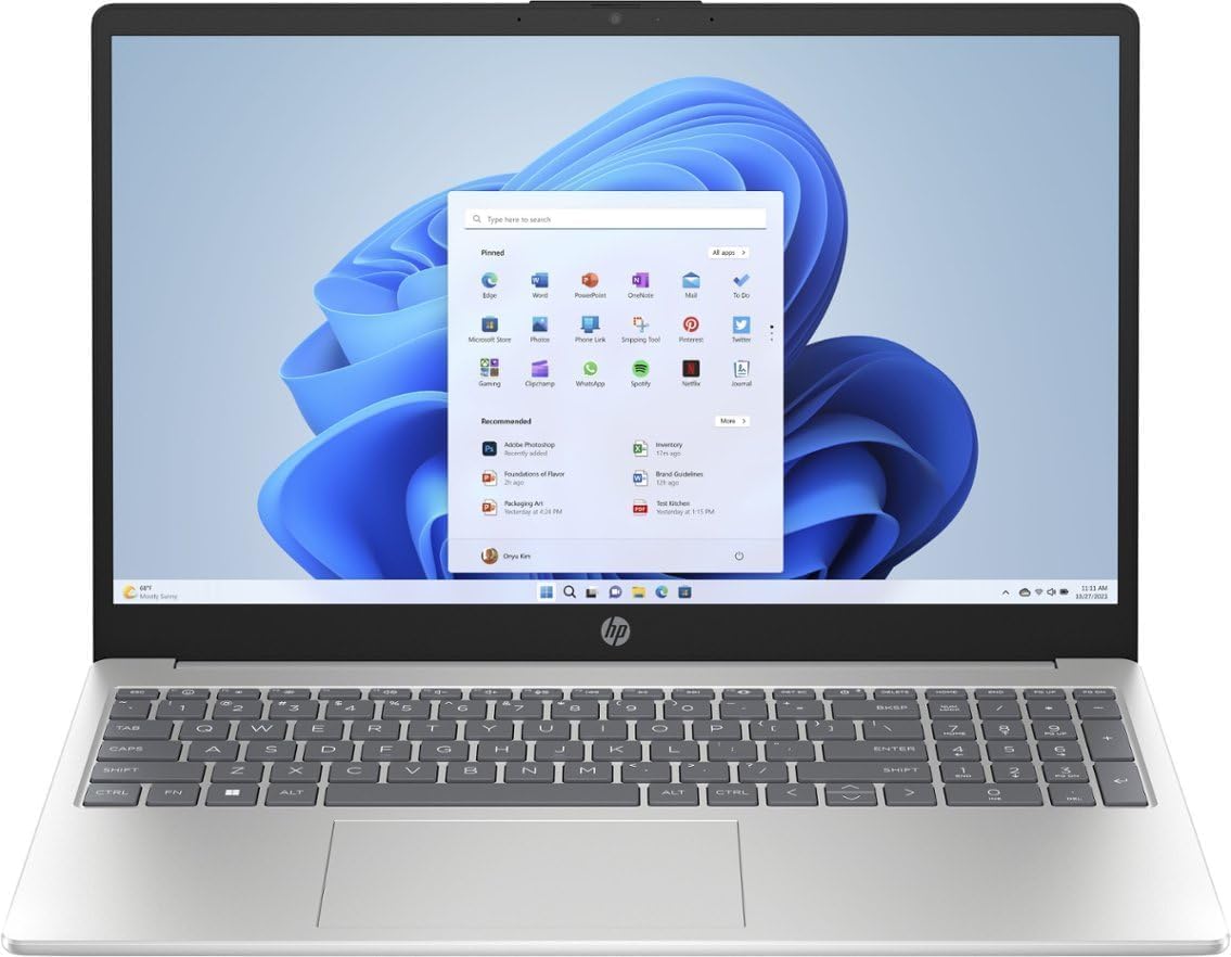 HP Laptop 15.6-inch AMD Ryzen 5 7520U