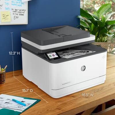 HP LaserJet Pro MFP 3101fdw Wireless Black & White All-in-One